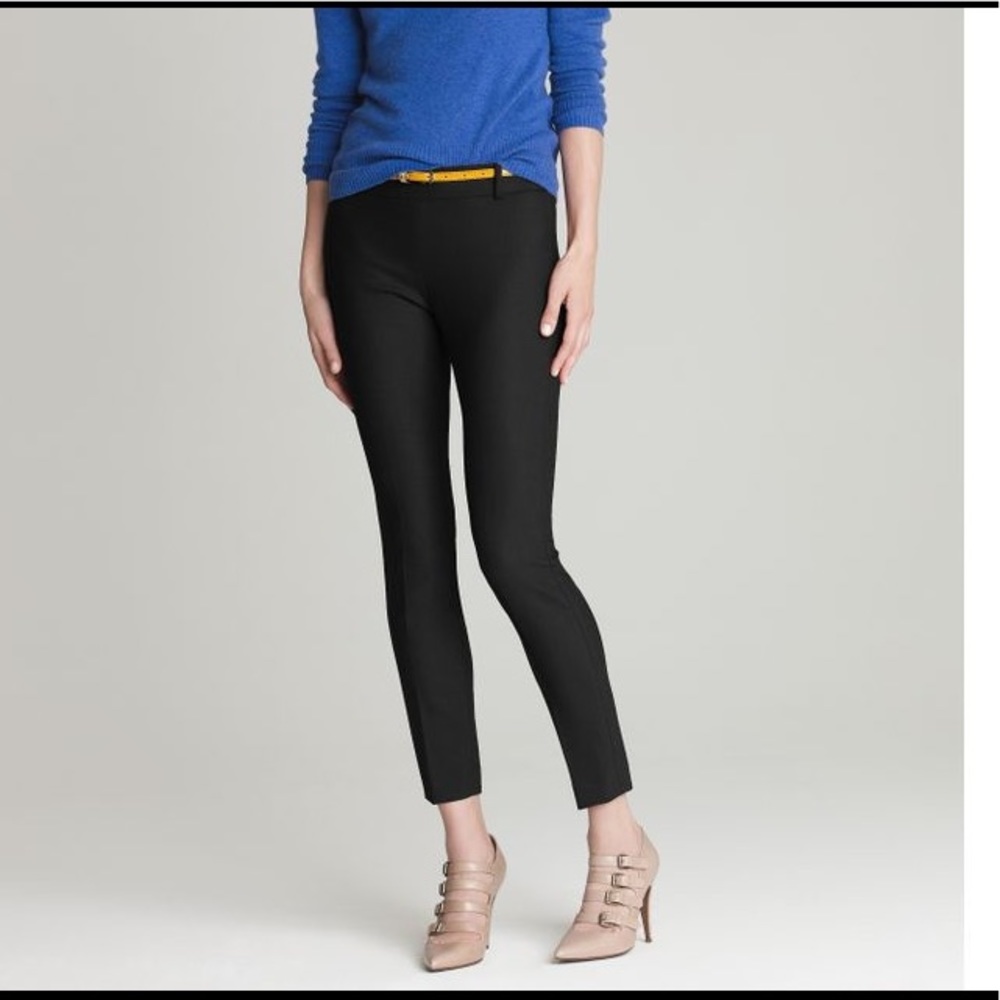 J. Crew Bi-Stretch Wool Minnie Skinny Pants